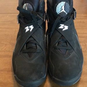 Size 11 Black Air Jordan 8’s
